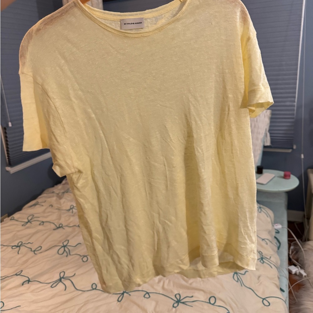 By Malene Birger high quality linen tee shirt